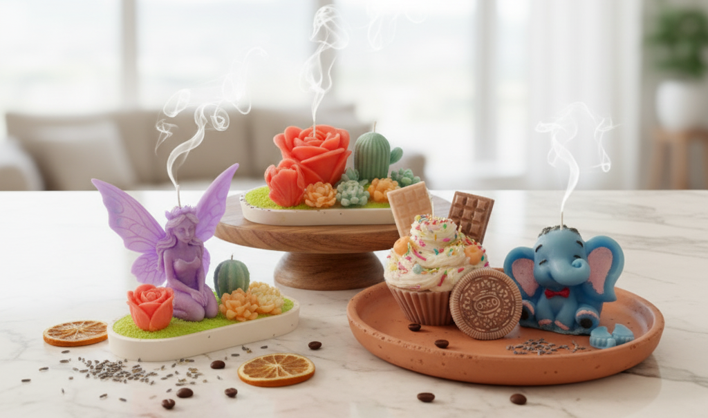 Velas artesanales y aromáticas